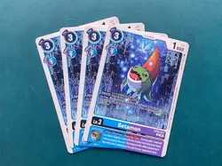 Betamon BT23-017 Playset Hackers' Slumber Digimon Card Game x4 - Image 1