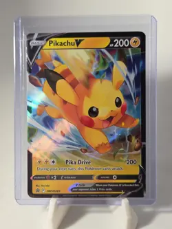 Pikachu V SWSH285 SWSH: Sword & Shield Promo Cards Holo - Image 1