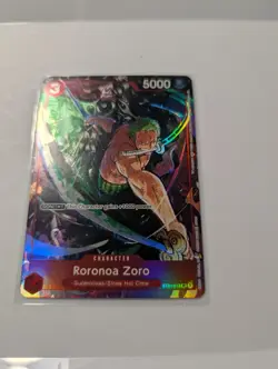 Roronoa Zoro (Gift Collection 2023) ST01-013 One Piece Promotion Cards Foil MP - Image 2
