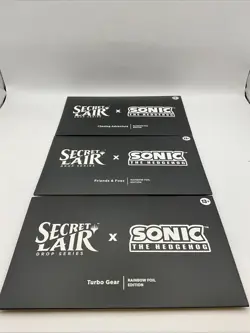 MTG Secret Lair x Sonic The Hedgehog: Complete Rainbow Foil Set - Image 1