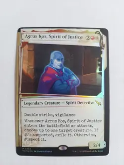 Agrus Kos, Spirit of Justice (Showcase) (Invisible Ink) Murders at Karlov Manor - Image 1