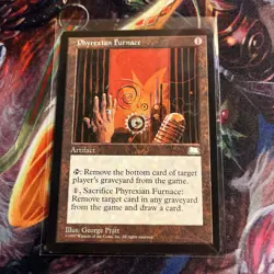 Magic the gathering Phyrexian Furnace ( Excellent condition) mtg weatherlight - Image 1