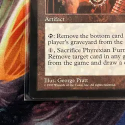 Magic the gathering Phyrexian Furnace ( Excellent condition) mtg weatherlight - Image 5