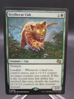 MTG Scythecat Cub Foundations Jumpstart - Legendsonmain - Image 1