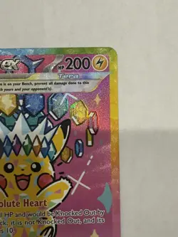 Pokemon Pikachu EX SIR 277/217 Ascended Heroes English - Pack Fresh - NM - Image 3