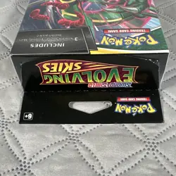 Pokemon TCG Sword & Shield Evolving Skies 3 Booster Pack Hanger Box - Sealed - Image 3