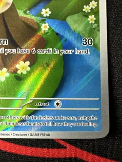Audino 151/086 IR Pokemon TCG SV Black Bolt Illustration Rare Near Mint - Image 5