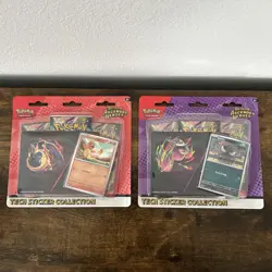Pokemon TCG 2x Ascended Heroes 3 Pack Blister Pack • Gastly & Charmander bundles - Image 1