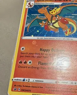 SEALED Pokemon Special Delivery Charizard HD GALAXY SWIRL🌀HOLO BLEED [SEE PICS] - Image 4