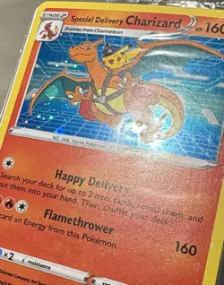 SEALED Pokemon Special Delivery Charizard HD GALAXY SWIRL🌀HOLO BLEED [SEE PICS] - Image 5