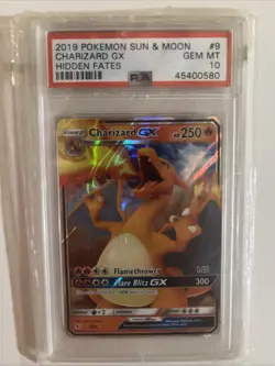 2019 Pokemon Charizard GX SM211 Sun And Moon Hidden Fates - Image 1