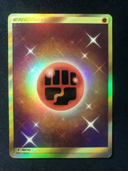 Fighting Energy Guardians Rising 169/145 Secret Rare Pokemon TCG - Image 1