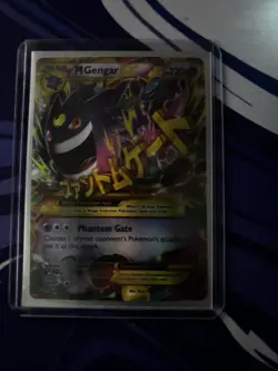 2014 POKEMON XY PHANTOM FORCES SECRET RARE #121 M GENGAR EX NEAR MINT EXCELLENT - Image 1