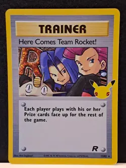 Pokemon TCG Here Comes Team Rocket! Celebrations 15/82 Holo NM/MT - Image 1