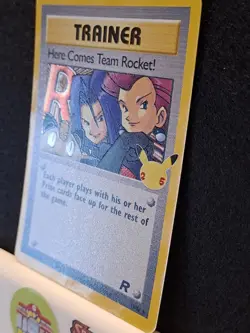 Pokemon TCG Here Comes Team Rocket! Celebrations 15/82 Holo NM/MT - Image 2