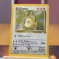 Pokemon TCG Kangaskhan Jungle 5/64 Holo Unlimited Holo Rare - Image 1