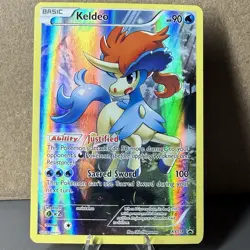 Pokemon TCG Keldeo XY118 Full Art Promo lp - Image 1