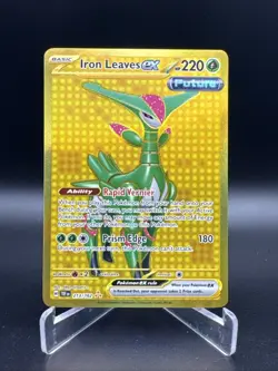 Iron Leaves ex 213/162 Sv05: Temporal Forces Holo Pokemon NM - Image 1
