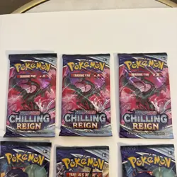 Nintendo Pokemon Sword & Shield Chilling Reign Booster Pack 820650808463 - Image 1