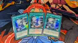 YuGiOh! | PLAYSET 3x Silent Sword Slash | DPRP-EN004 Super Rares | 1st Eds. NM - Image 2