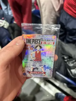 One Piece CCG Monkey.D.Luffy BVB x One Piece Match Day '25 ST13-003 - Image 4