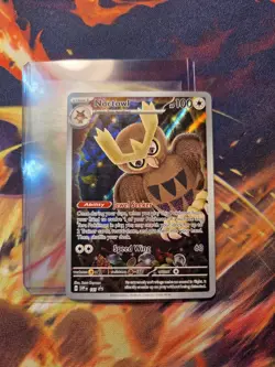 Pokemon TCG Noctowl #141 Promo Card Stellar Crown ETB, Near Mint/Mint (NM/MT) !! - Image 1