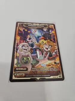 Gamersupps Vcard Crimson Festival - Power 9 Halloween Promo Card - Image 1