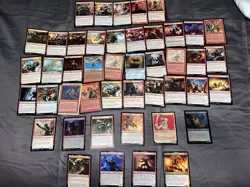 MTG XXL GOBLINS THEMED Magic The Gathering Card Lot + BONUSES xtra Goblins - Image 1