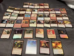 MTG XXL GOBLINS THEMED Magic The Gathering Card Lot + BONUSES xtra Goblins - Image 2