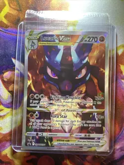 Lucario VSTAR SWSH291 SWSH: Sword & Shield Promo Cards Holo Sealed - Image 1