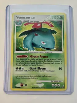 Pokemon Venusaur Secret Wonders 20/132 Holo Rare 130HP Stage 2 Card - Image 1