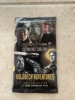 2001 Star Trek Holodeck Adventures Limited Edition one 11 Card Booster Pack - Image 1