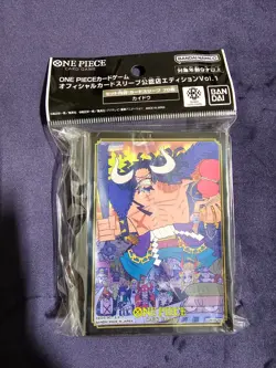 One Piece Card Game Official Sleeves Kaido 70 Count - Image 1