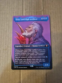 Urza, Lord High Artificer (Borderless) Commander Masters Regular - Image 1