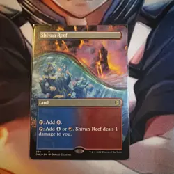 Shivan Reef (Borderless) Dominaria United Regular - Image 1