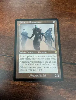 MTG Adaptive Automaton (1/126) The Brothers' War Retro Artifacts NM - Image 1