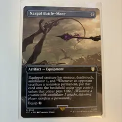 MTG Foil - Nazgul Battle-Mace (Borderless) - 510 / NM / English - Image 1