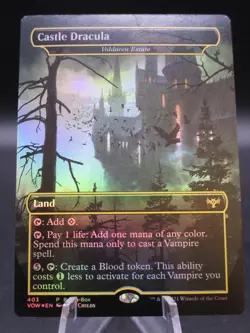 MTG - Castle Dracula Voldaren Estate 403 Buy-a-Box Promo FOIL -Legendsonmain - Image 1