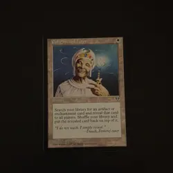 Magic The Gathering Mirage Enlightened Tutor #19 Lightly played - Image 1