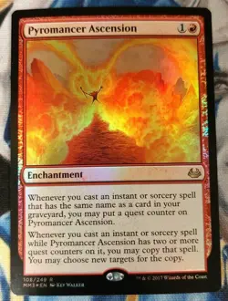 Pyromancer Ascension FOIL MTG Modern Masters 2017 Red Rare Near-Mint x1 JS1 - Image 2
