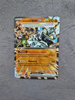 Pokemon Card - Cornerstone Mask Ogerpon ex 112/167 - Twilight Masquerade - Mint - Image 1