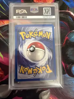 2000 Pokemon Gym Heroes Brock's Rhydon Holo W/ SWIRL 2/132 NM-MT PSA 5 - Image 2