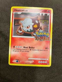 Heatran 4/16 Pokemon Rumble Set Stamped English NM - Image 1