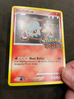 Heatran 4/16 Pokemon Rumble Set Stamped English NM - Image 3