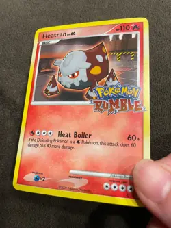 Heatran 4/16 Pokemon Rumble Set Stamped English NM - Image 4