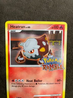Heatran 4/16 Pokemon Rumble Set Stamped English NM - Image 5