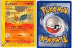 Quilava 91/165 Uncommon Expedition Base Set Pokemon MP - Image 3