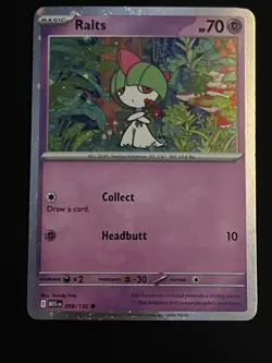 Pokemon TCG: 2025 Cosmo Foil Promos: Ralts, Kirlia (2 swirl), Riolu (1 swirl) - Image 2