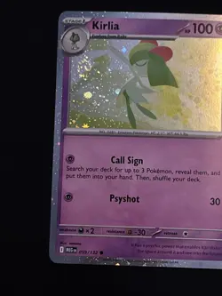 Pokemon TCG: 2025 Cosmo Foil Promos: Ralts, Kirlia (2 swirl), Riolu (1 swirl) - Image 5