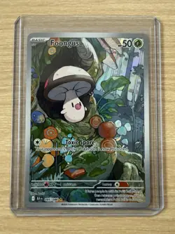 Pokemon TCG Foongus Illustration Rare Black Bolt Card 095/086 English - NM / M - Image 4